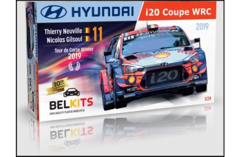 Kit – Hyundai i20 Coupe WRC Tour de Corse 2019 winner 1/24